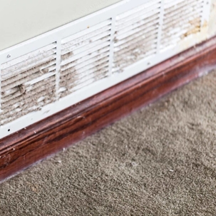 dirty hvac air ducts in alabama home