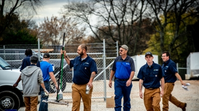 Thomas Service Company Team Members Photo