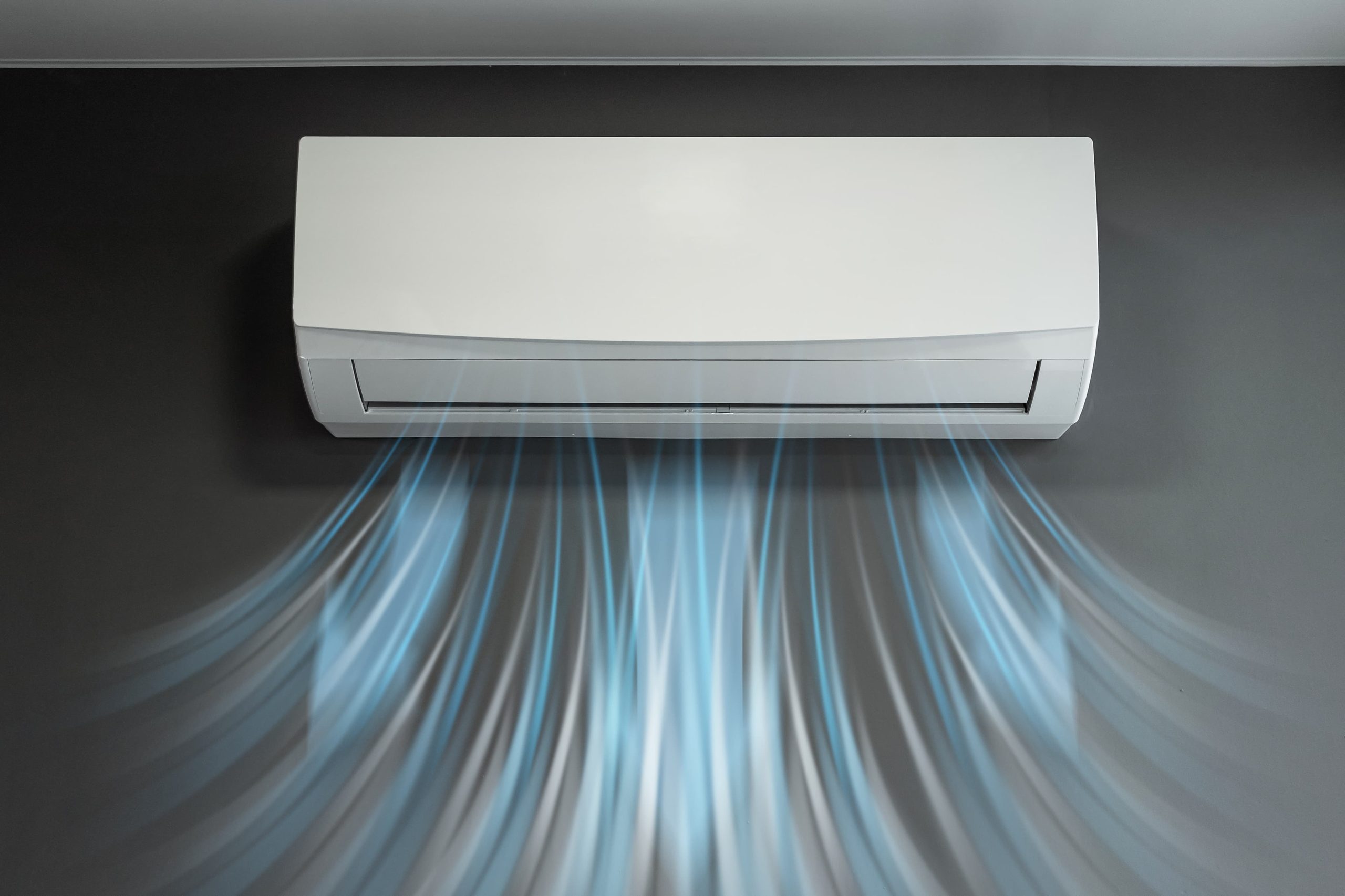 mini split blowing cool air