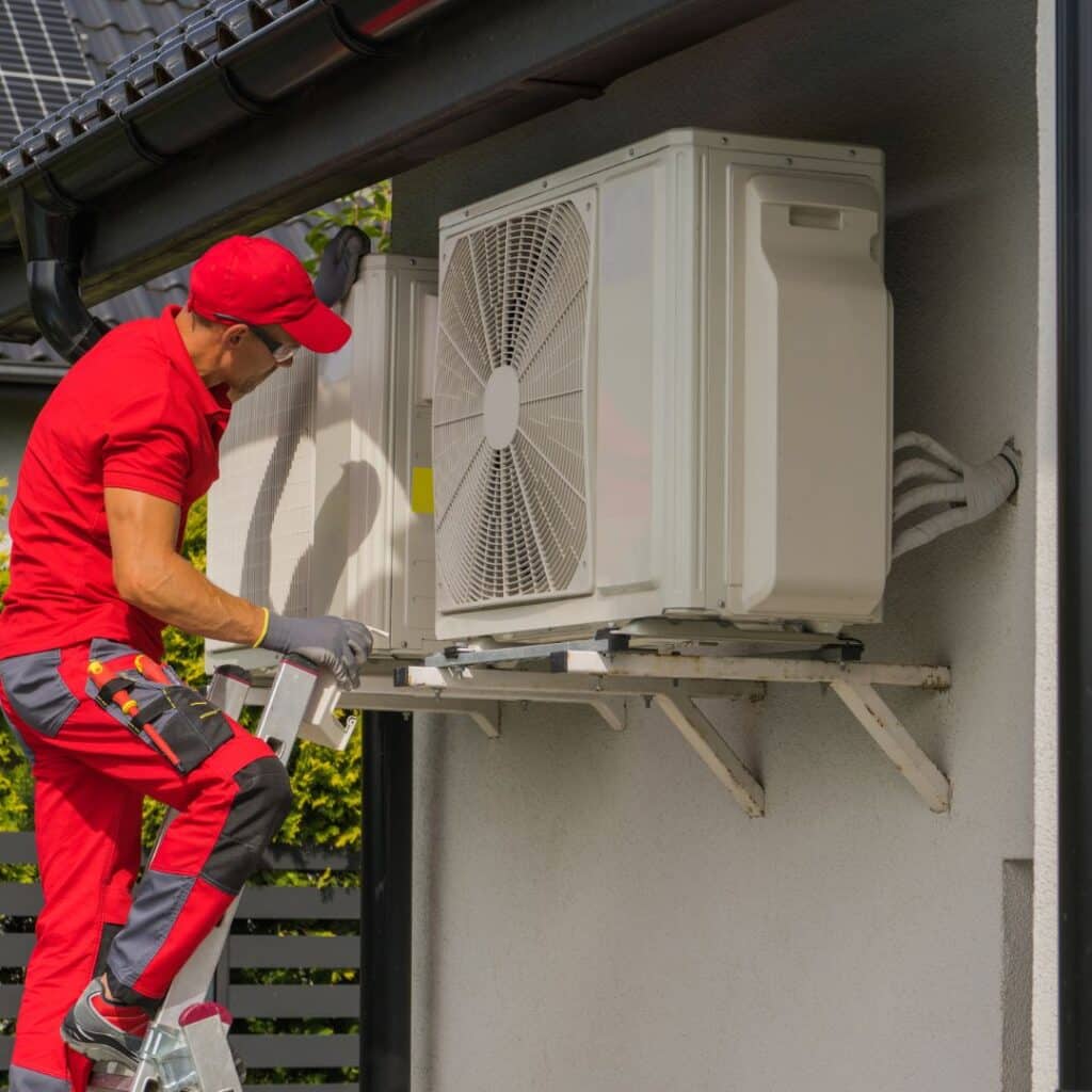 thomas hvac employee installed a new custom hvac system