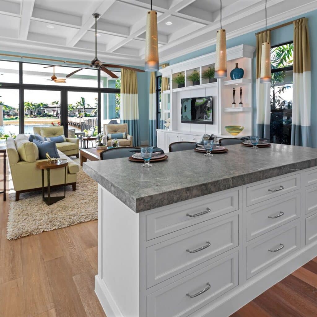 new kitchen and bathroom remodel project completed