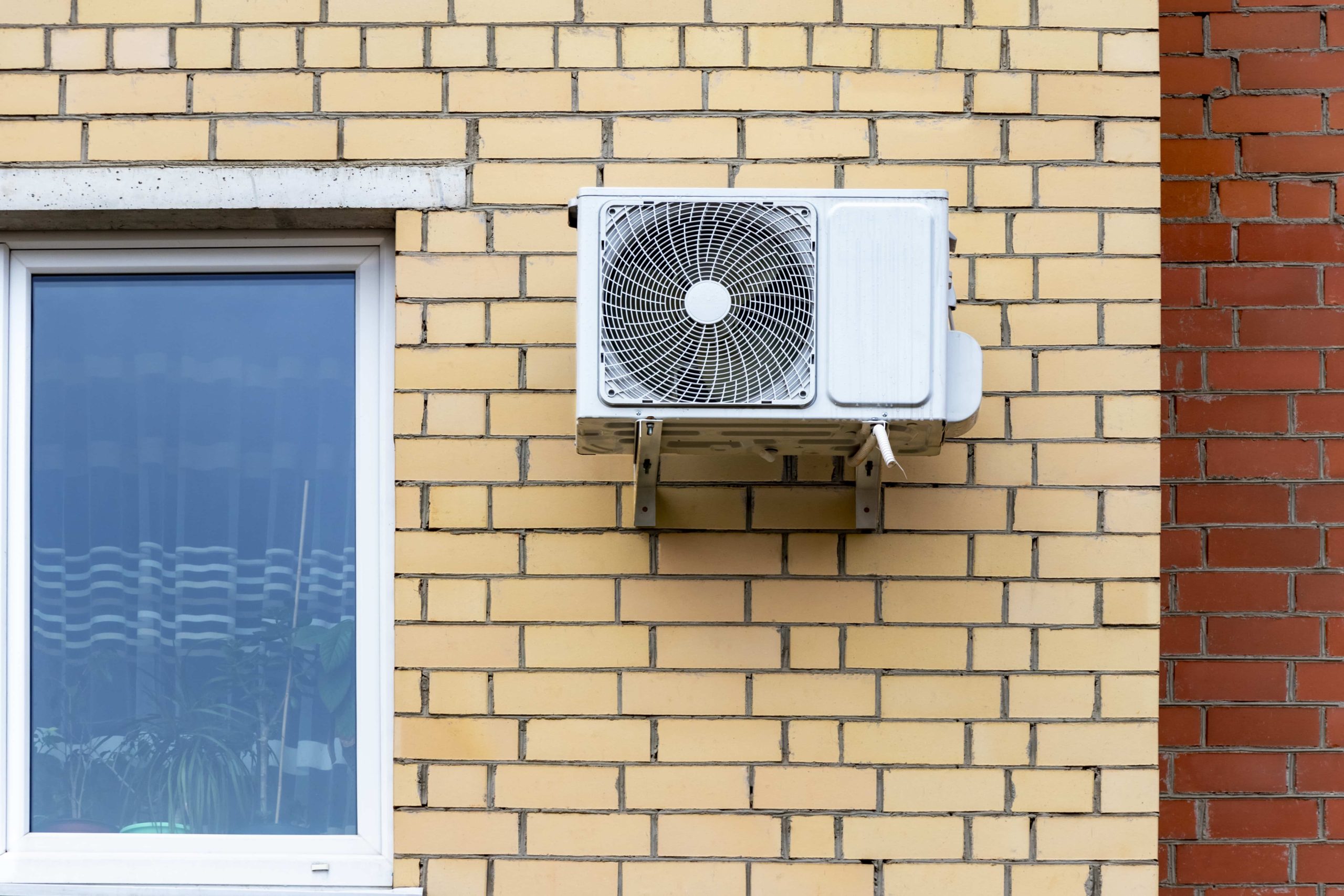 newly install hvac system on a home