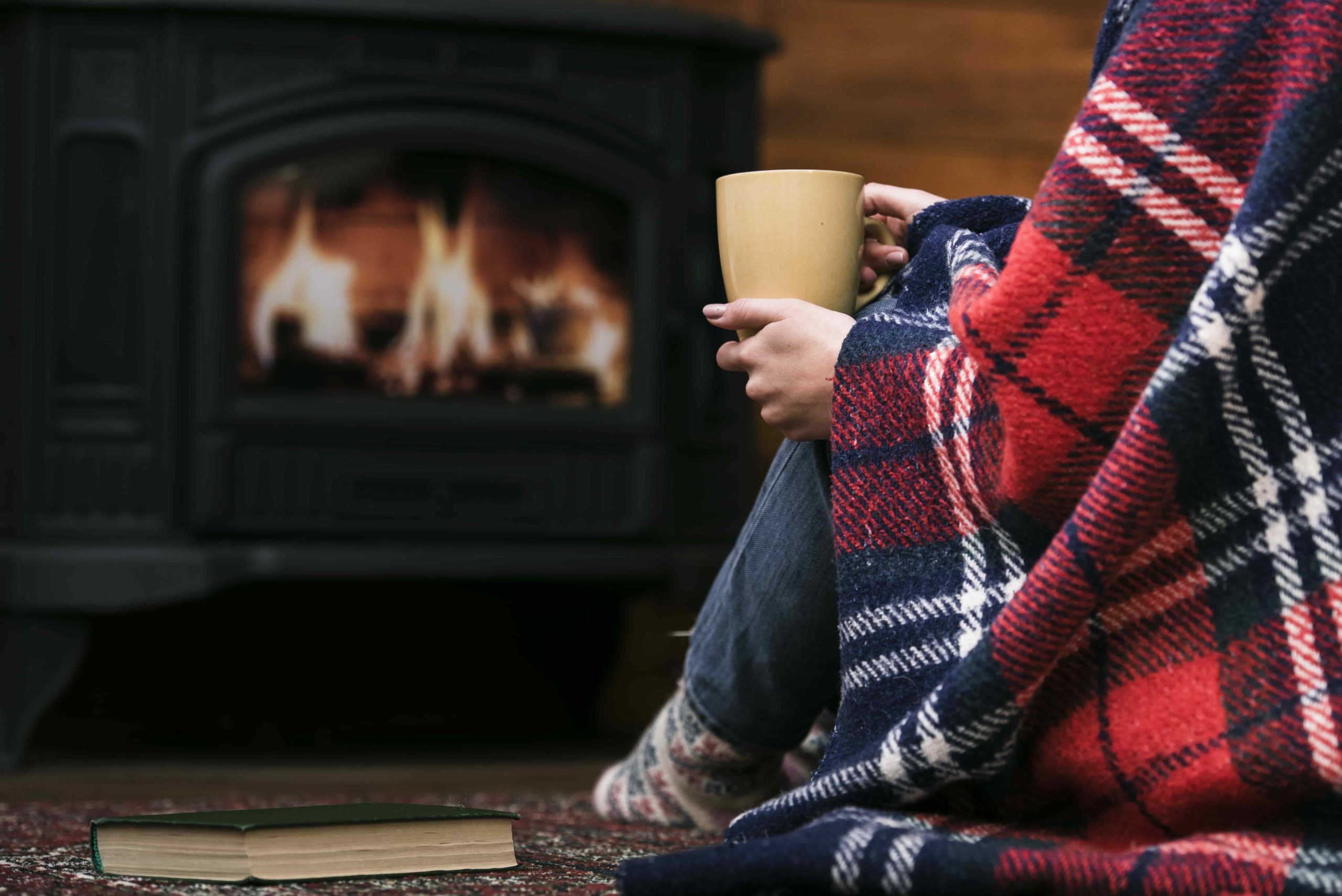 keeping warm by fire and furnace