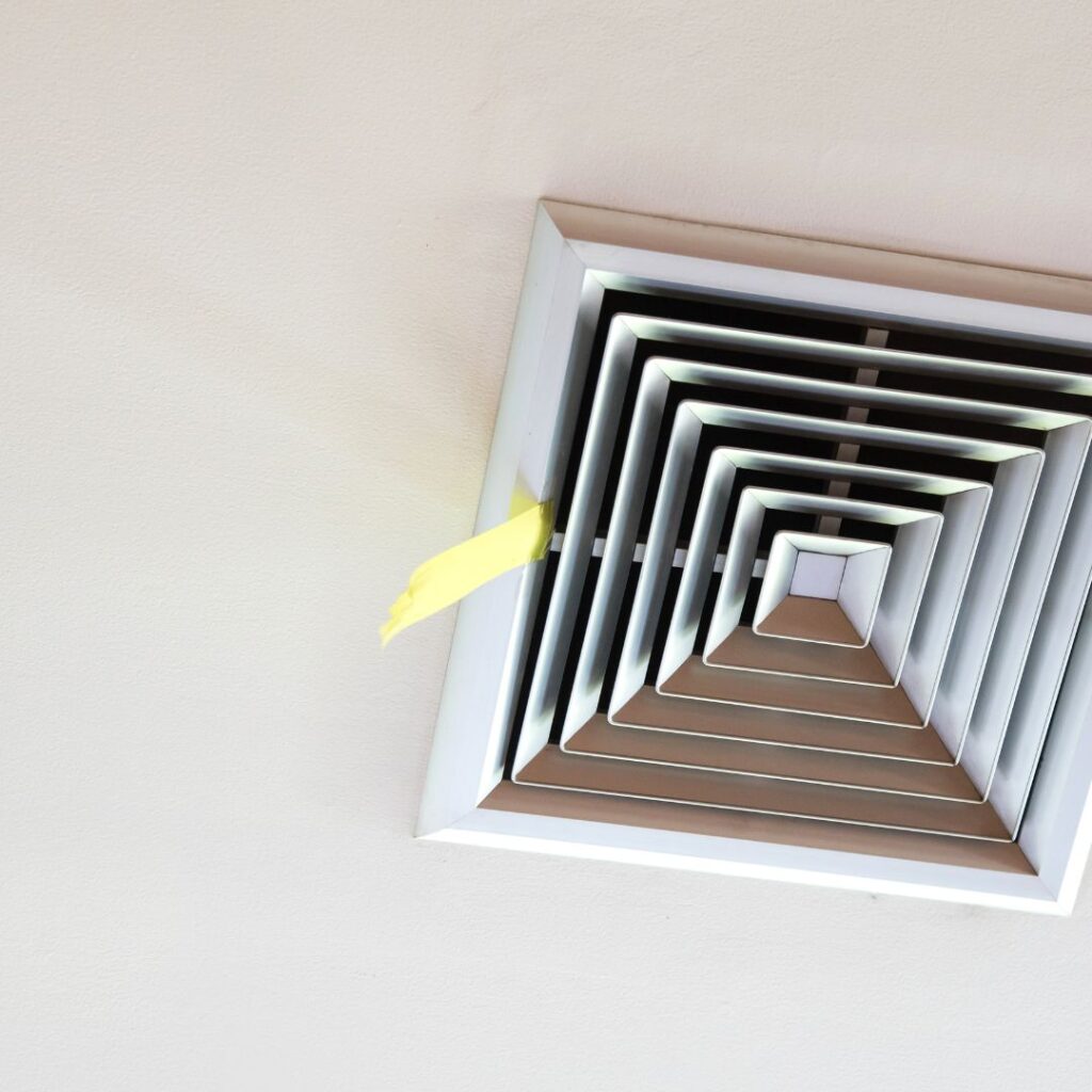 clean vents after having them serviced by thomas service company 