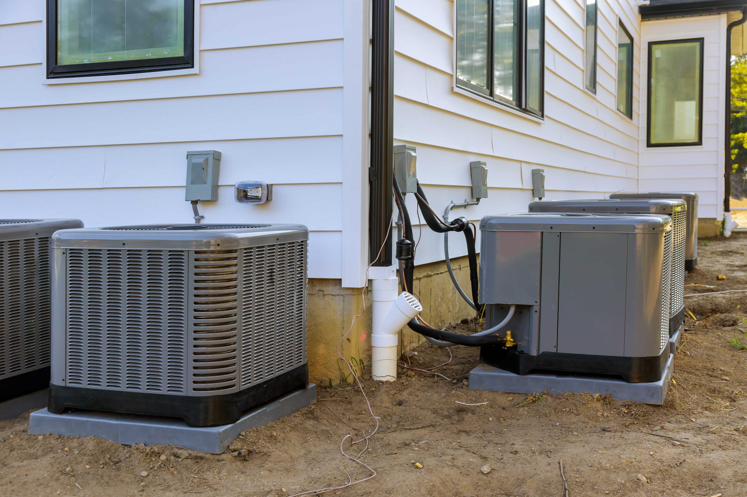 new central air conditioning system