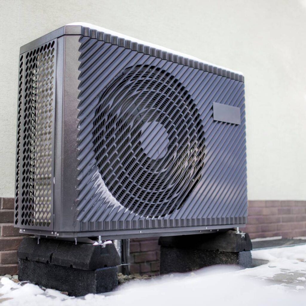 heat pump system installed in alabama home